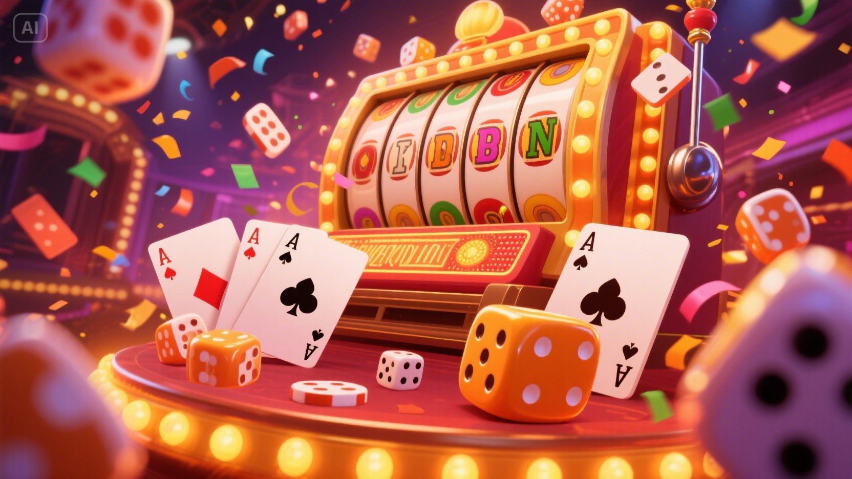 Casino Lucky Fortune 3X3 desktop and mobile interfaces
